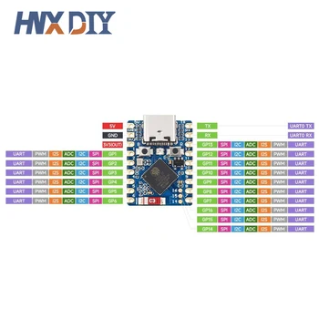 1-10PCS ESP32-C3-Zero ESP32-S3-Zero Mini Development Board WiFi Bluetooth Ultra-small Size ESP32 C3 S3 ESP 32